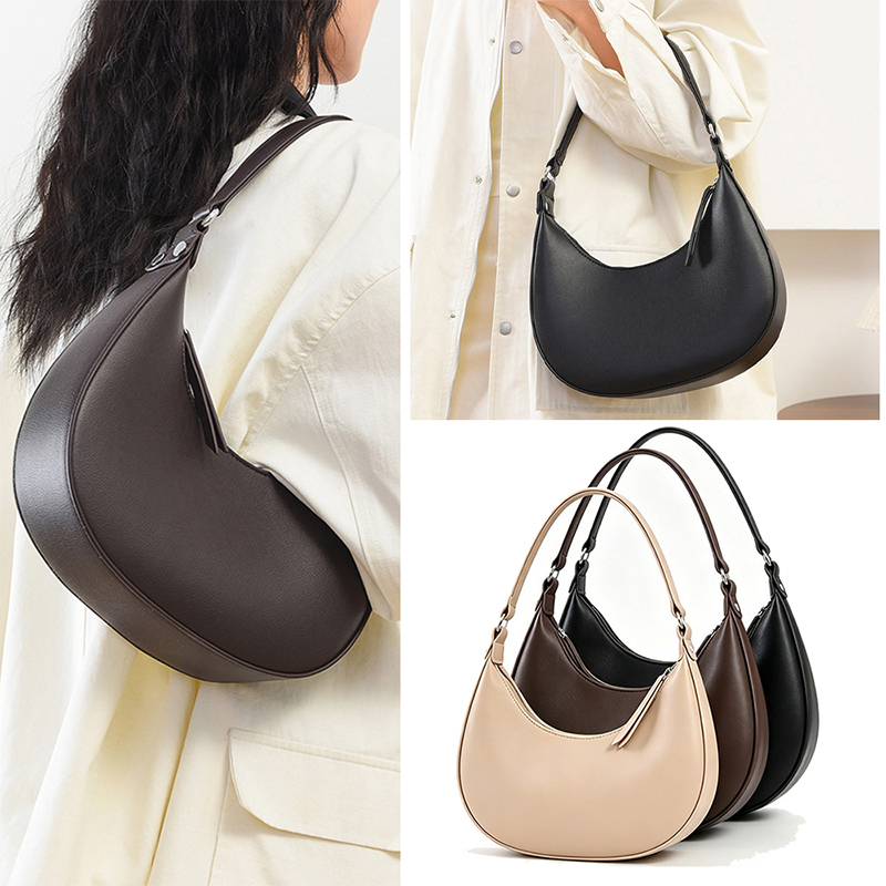 Half Moon Crescent - Tas Bulan Sabit Trendy Untuk Wanita,