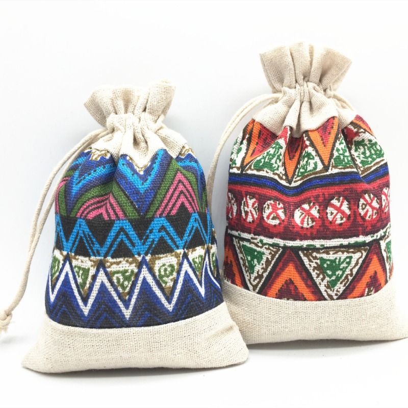 Women Bags Pack - Gaya etnik tas tali serut perhiasan