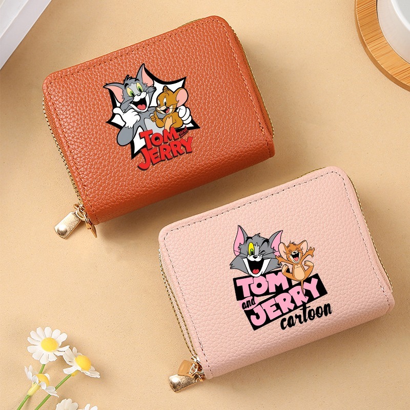 Women Bags And Purses - Dompet Tempat Kartu Lucu Tom dan