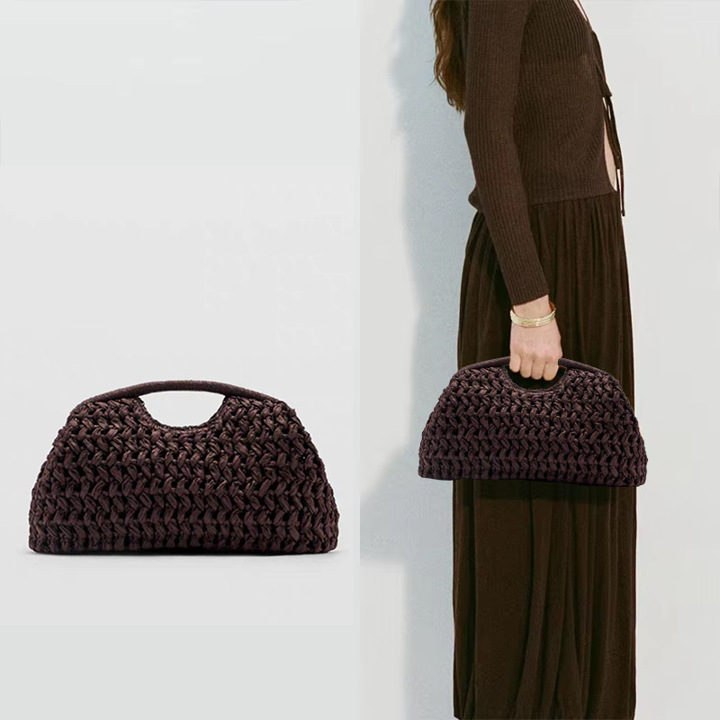 Women'S Bags Holiday - Tas Tangan Anyaman Antik Tas Jerami