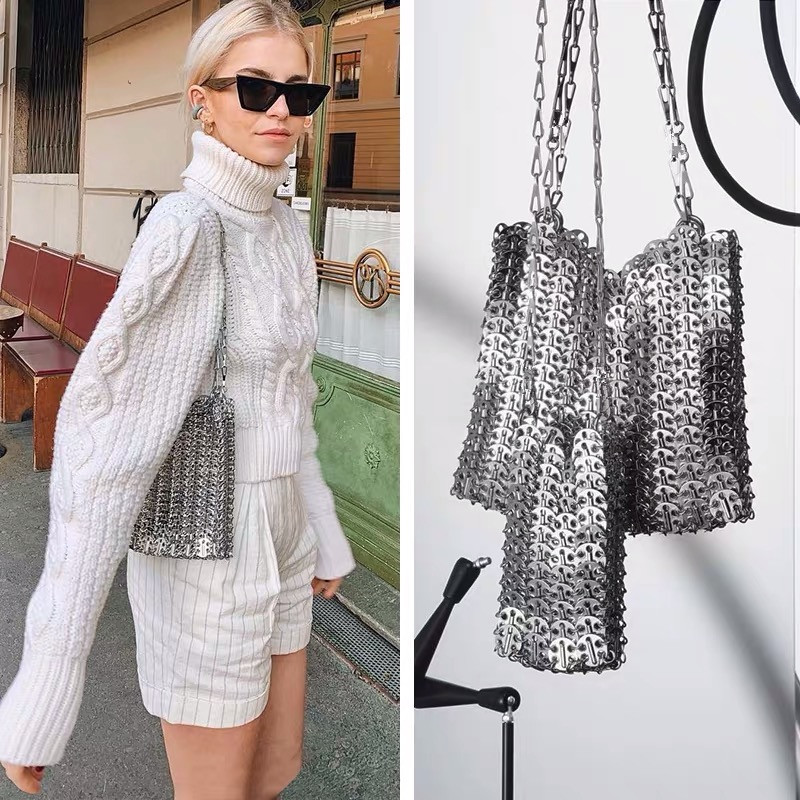 Women'S Bags Holiday - Tas Wanita Mewah Tas Anyaman Rantai