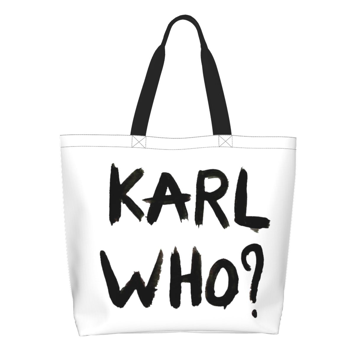 Women'S Karl Bags - Tas bahu kapasitas besar tas pembelanja