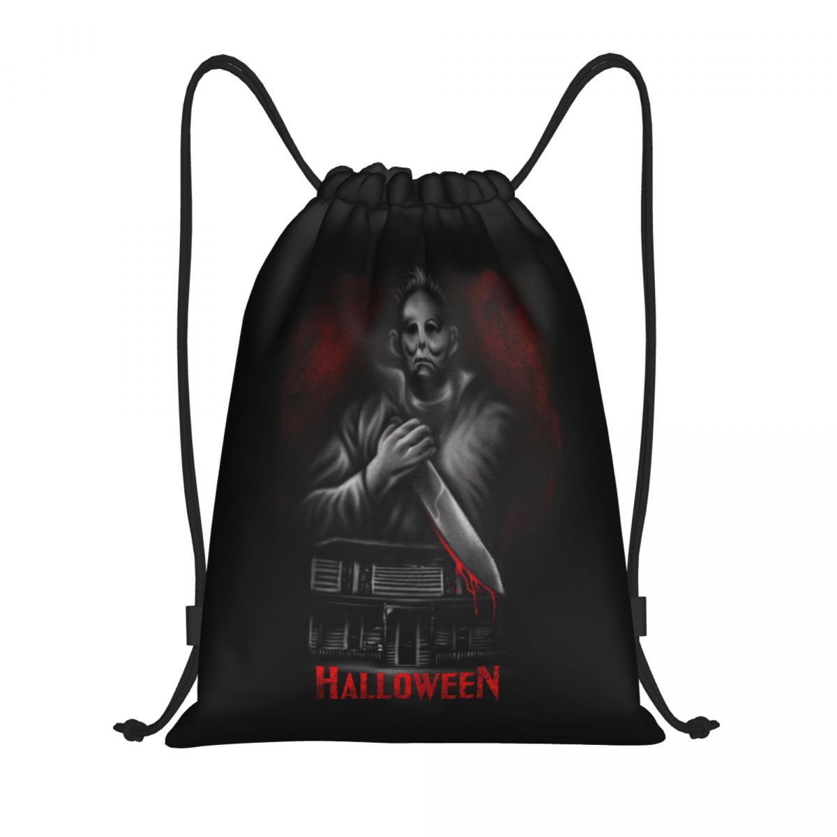 Women Bags Myer - Tas Serut Halloween Michael Myers Kustom
