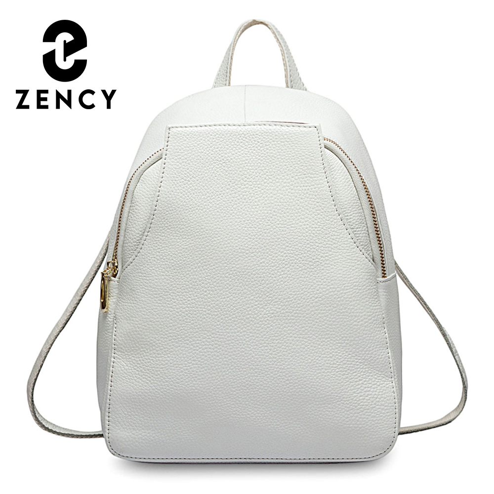 Women'S Bags Holiday - Zency Charm Ransel Wanita 100% Kulit