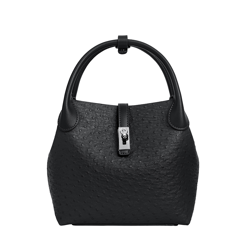 Women Hand Bags Sale - Tas Kulit Hitam Elegan Model Bucket