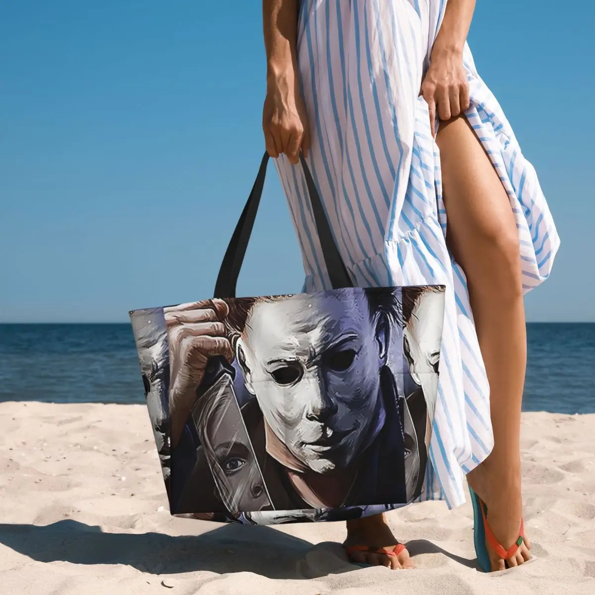 Women Bags Myer - Tas Tote Pantai Michael Myers Tas