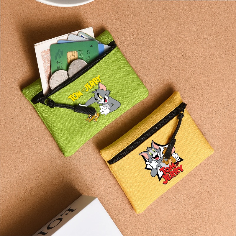 Women Bags And Purses - Dompet Mini Tom dan Jerry Pola