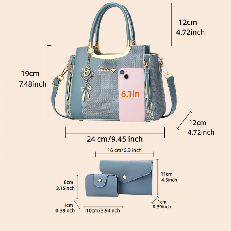 Set Tas Tangan Wanita Elegan,  - Women Bags For Gift ulasan dan harga