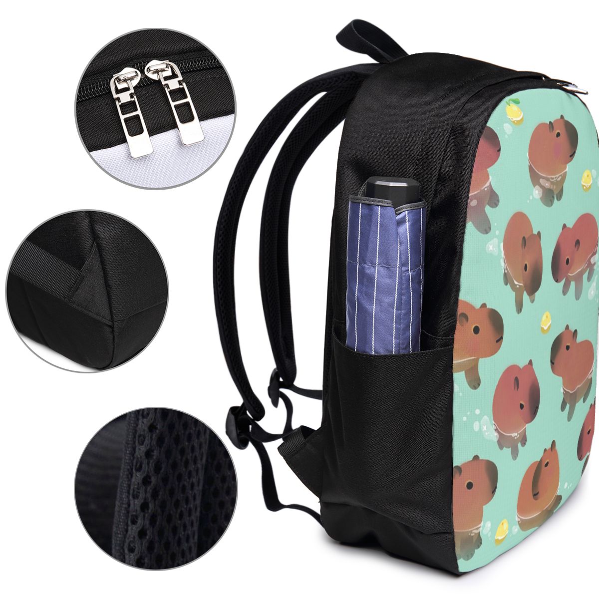Tas Ransel Pola Hewan Capybara - Women'S Bag ulasan dan harga