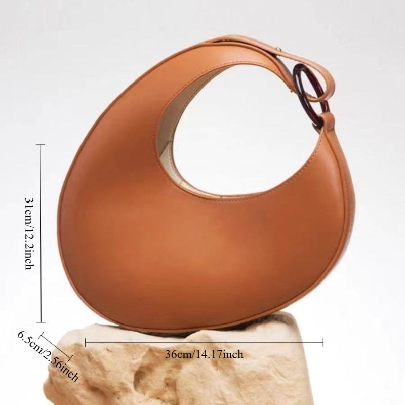 1PCS Tas Bawah Lengan Berbentu - Half Moon Crescent ulasan dan harga