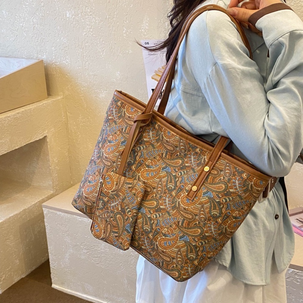 2 Buah Tas Tote Kapasitas Besa - Women Bags For Work ulasan dan harga