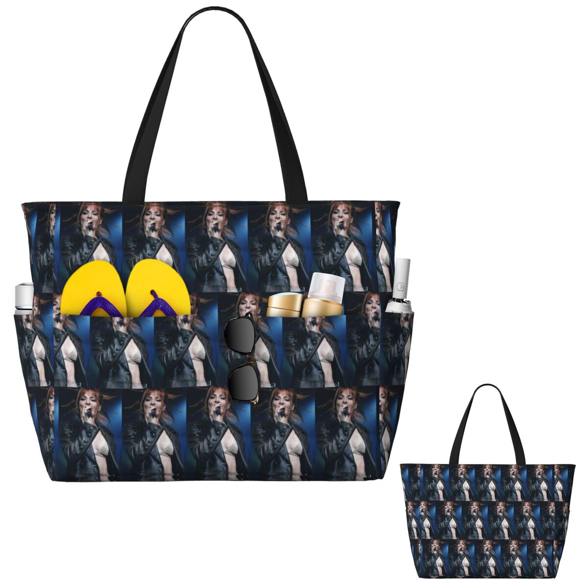 Mylene Farmer Beach Tote Bag S - Women Bags Farmers ulasan dan harga