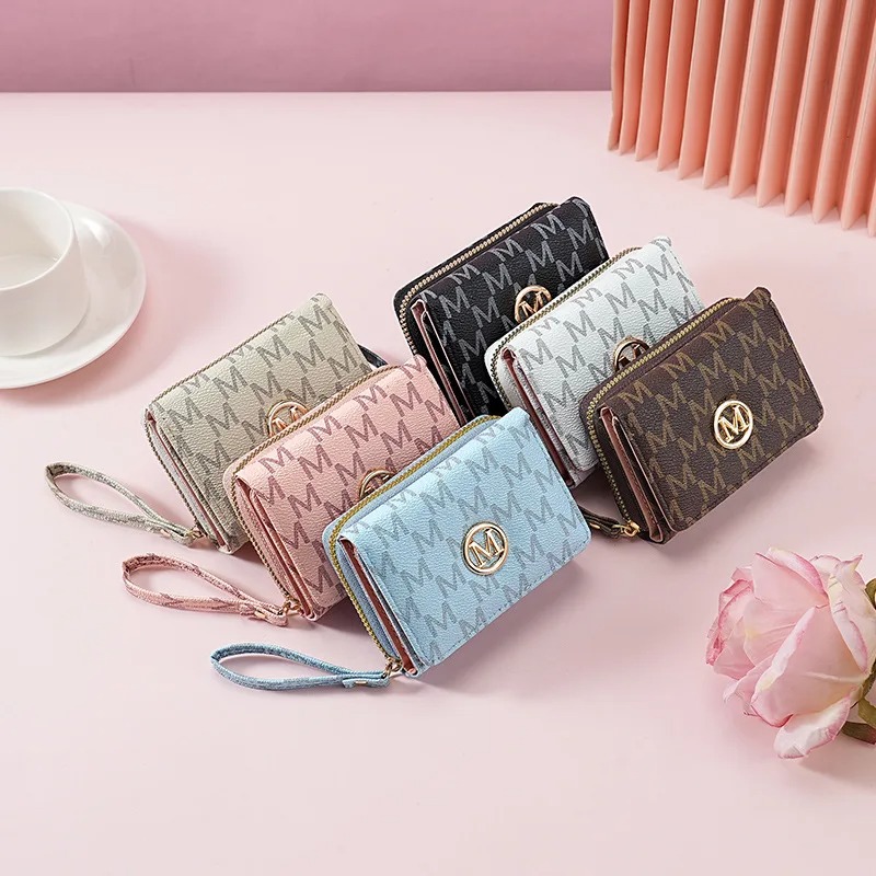 Dompet Ritsleting Tiga Lipat d - Women Bags And Purses ulasan dan harga