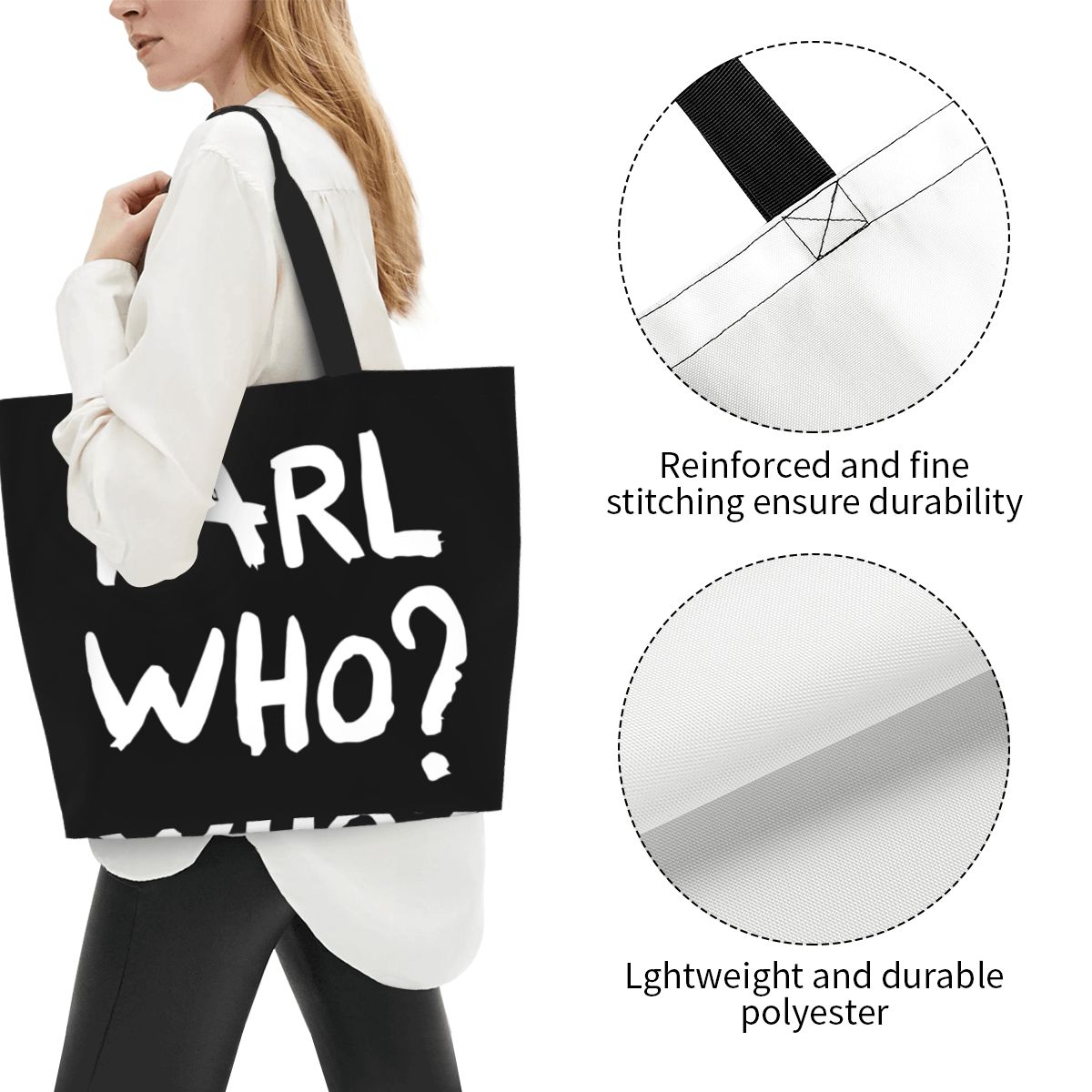 Tas jinjing belanja Slogan Kar - Women'S Karl Bags ulasan dan harga