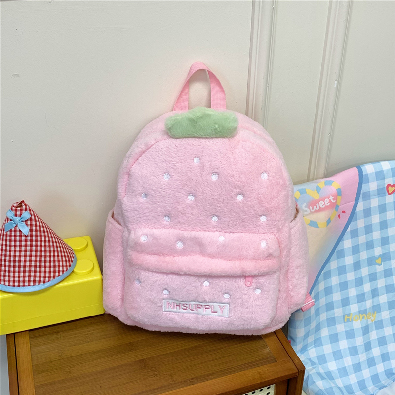 Tas Ransel Plush Strawberry Kl - Women Bags For Sale ulasan dan harga
