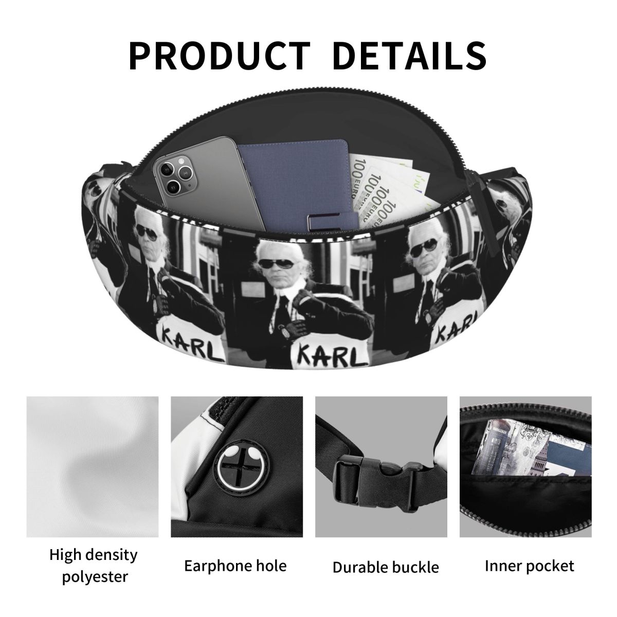 Tas Pinggang Karl Who untuk Wa - Women'S Karl Bags ulasan dan harga