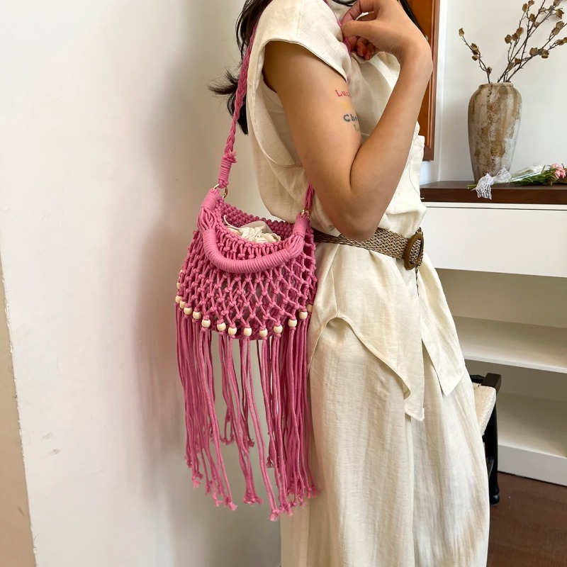 Tas Tangan Rajut Bohemian Musi - Women Hand Bags Sale ulasan dan harga