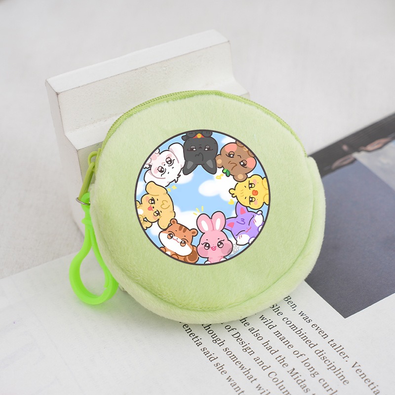 Kpop ATEEZ Dompet Koin Idola G - Women Bags And Purses ulasan dan harga