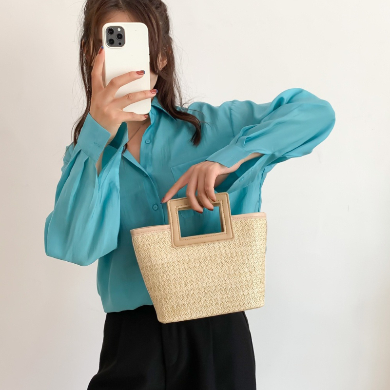 Tas Tangan Anyaman Jerami deng - Women'S Bags Holiday ulasan dan harga