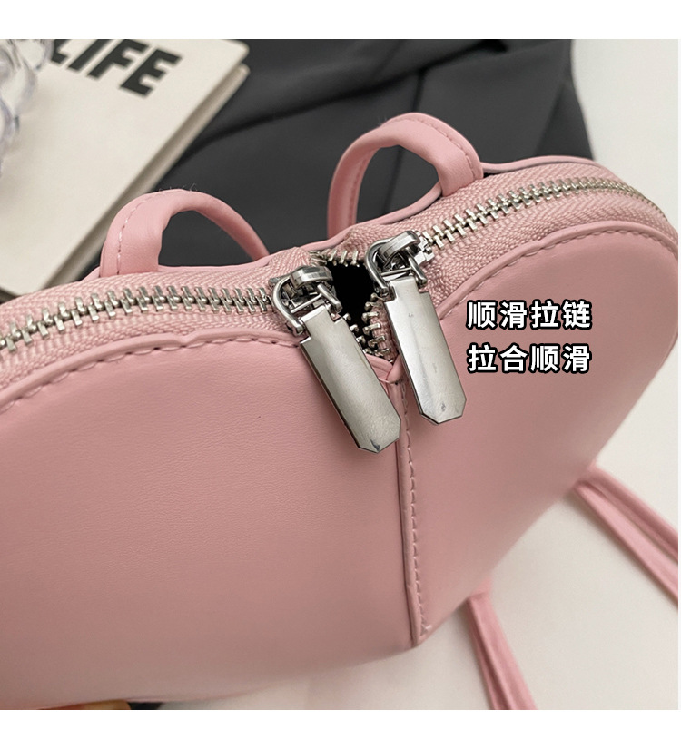 Tas Selempang Kulit PU Mewah R - Half Moon Crescent ulasan dan harga