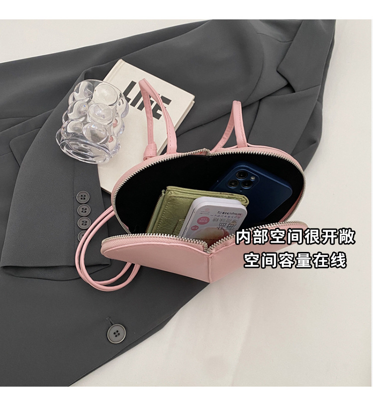 Tas Selempang Kulit PU Mewah R - Half Moon Crescent ulasan dan harga