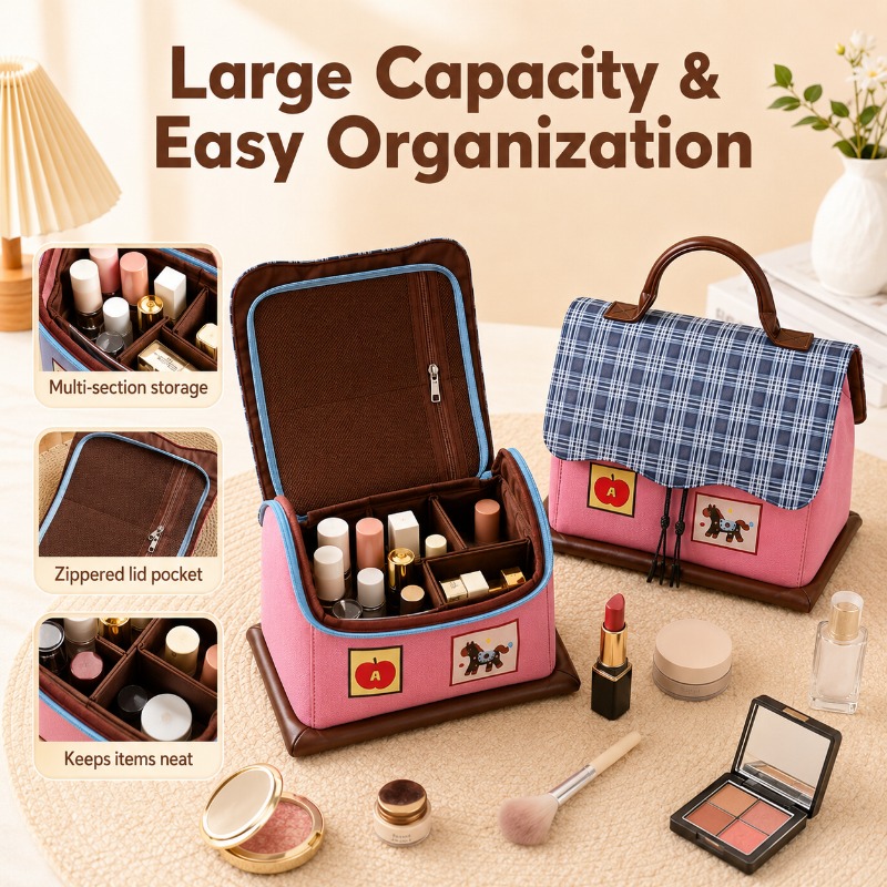 Tas Rias Kuda Lucu Tahan Air K - Women Vanity Bags ulasan dan harga