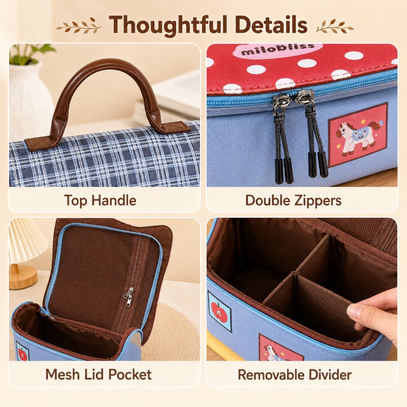 Tas Rias Kuda Lucu Tahan Air K - Women Vanity Bags ulasan dan harga