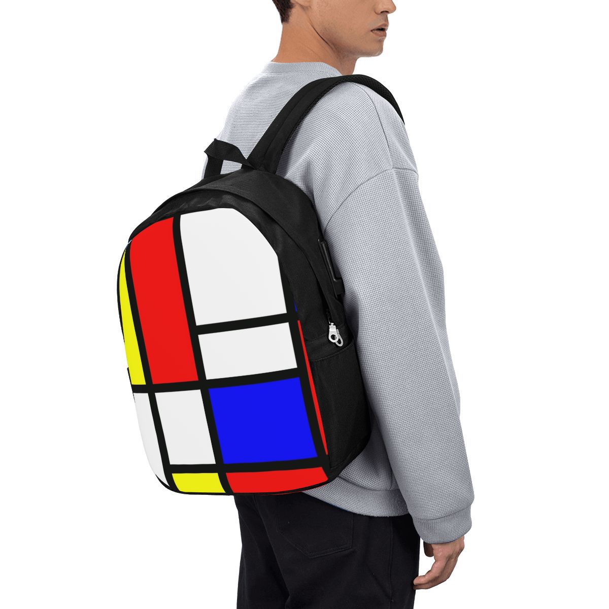 Piet Mondrian Composition Back - Women'S Bag ulasan dan harga
