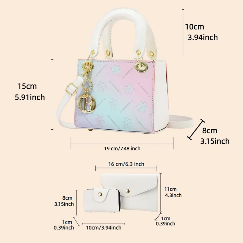 Set Tas Selempang Cetak Gradie - Women Bags And Purses ulasan dan harga