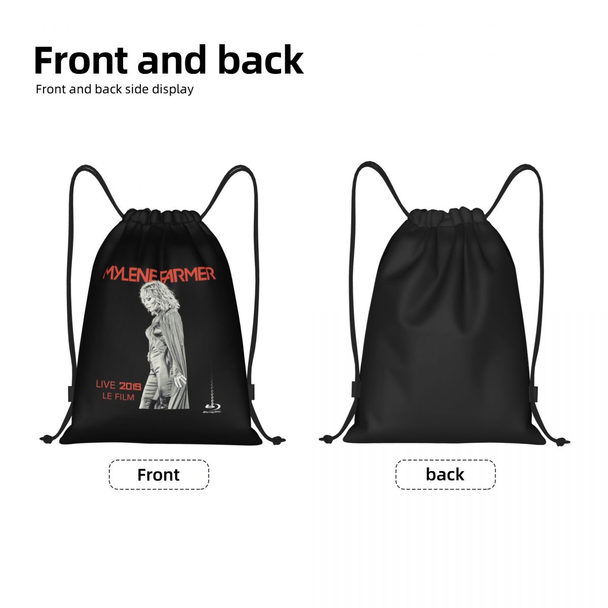 Tas Ransel Serut Mylene Farmer - Women Bags Farmers ulasan dan harga