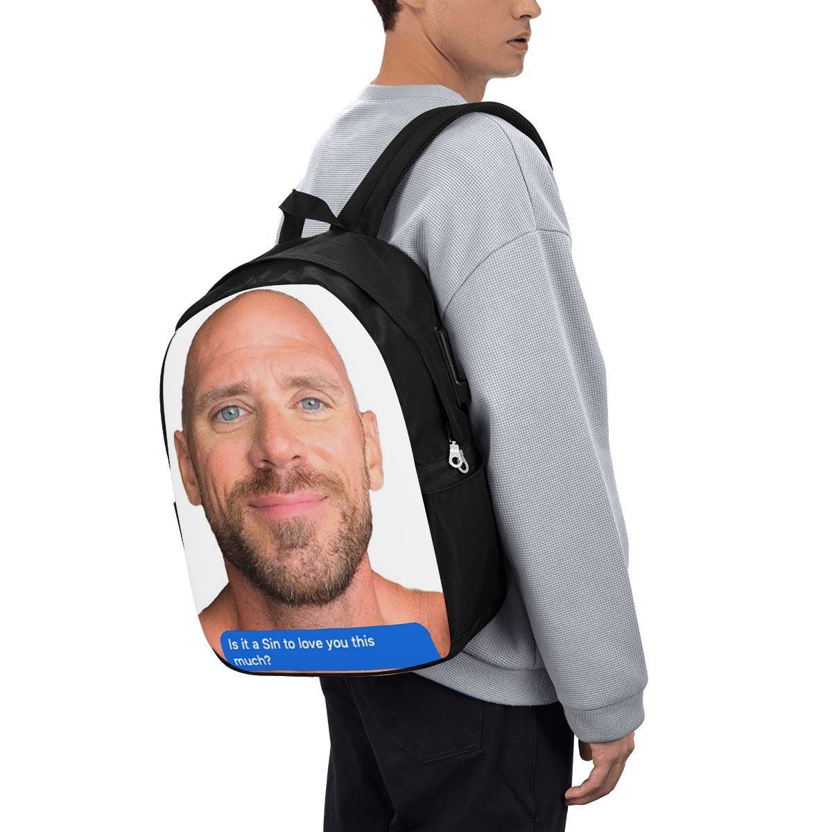 Johnny Sins Flirty Text Bubble - Women'S Bag ulasan dan harga