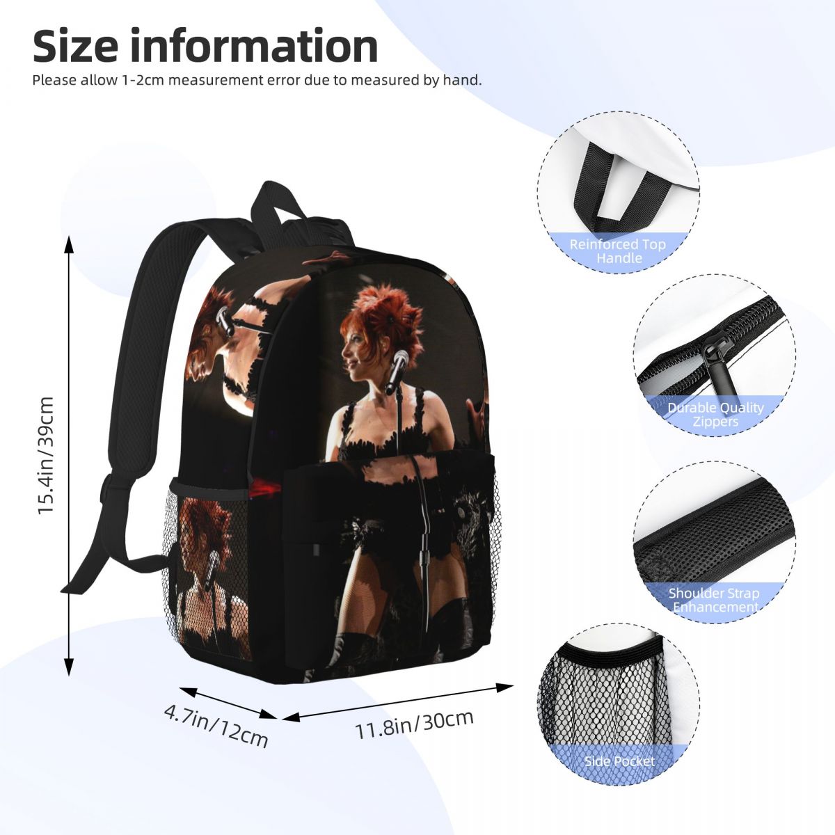 Mylene Farmer Ransel Pelajar L - Women Bags Farmers ulasan dan harga