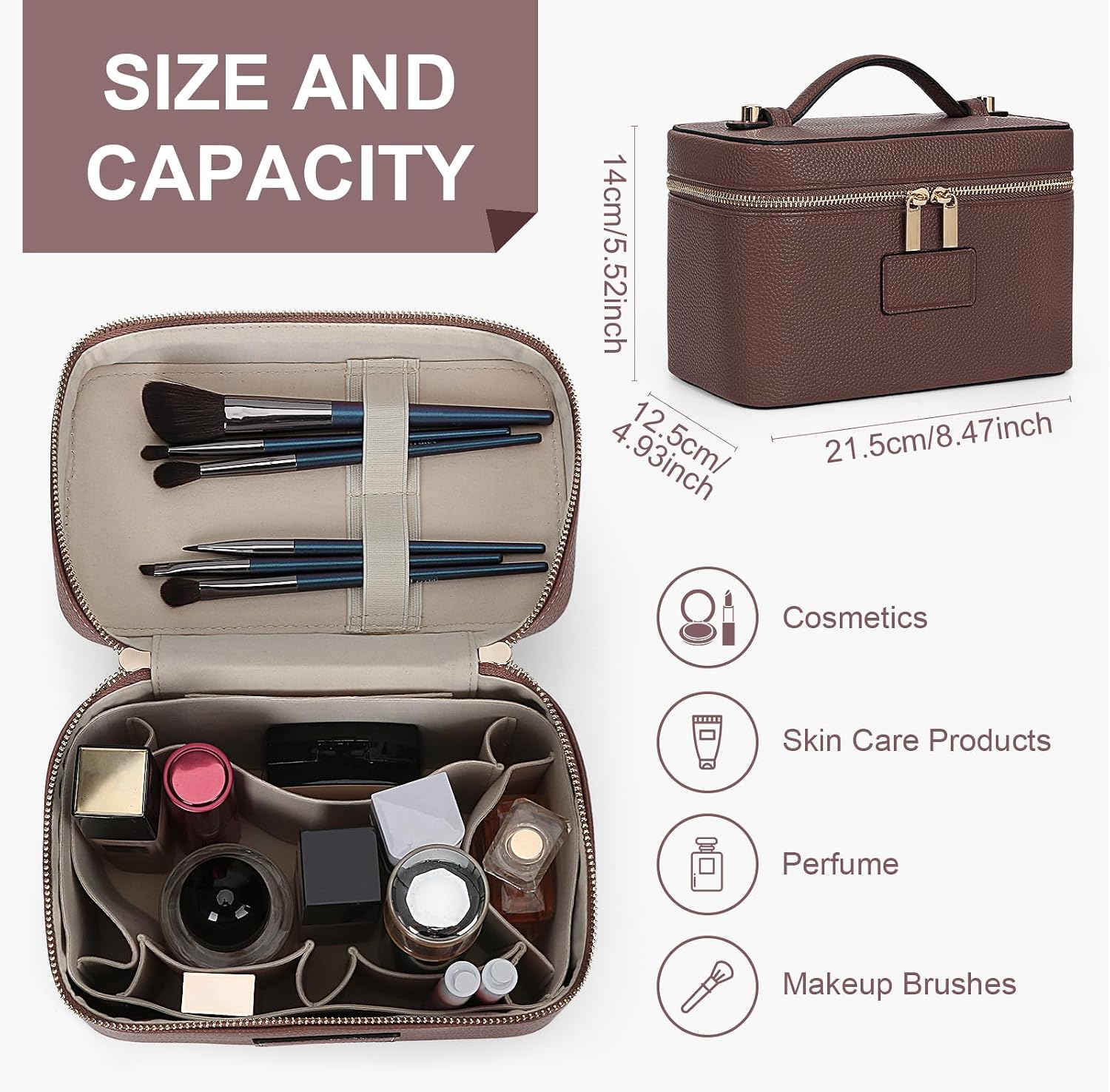 Tas Makeup Vanity Case untuk W - Women Vanity Bags ulasan dan harga