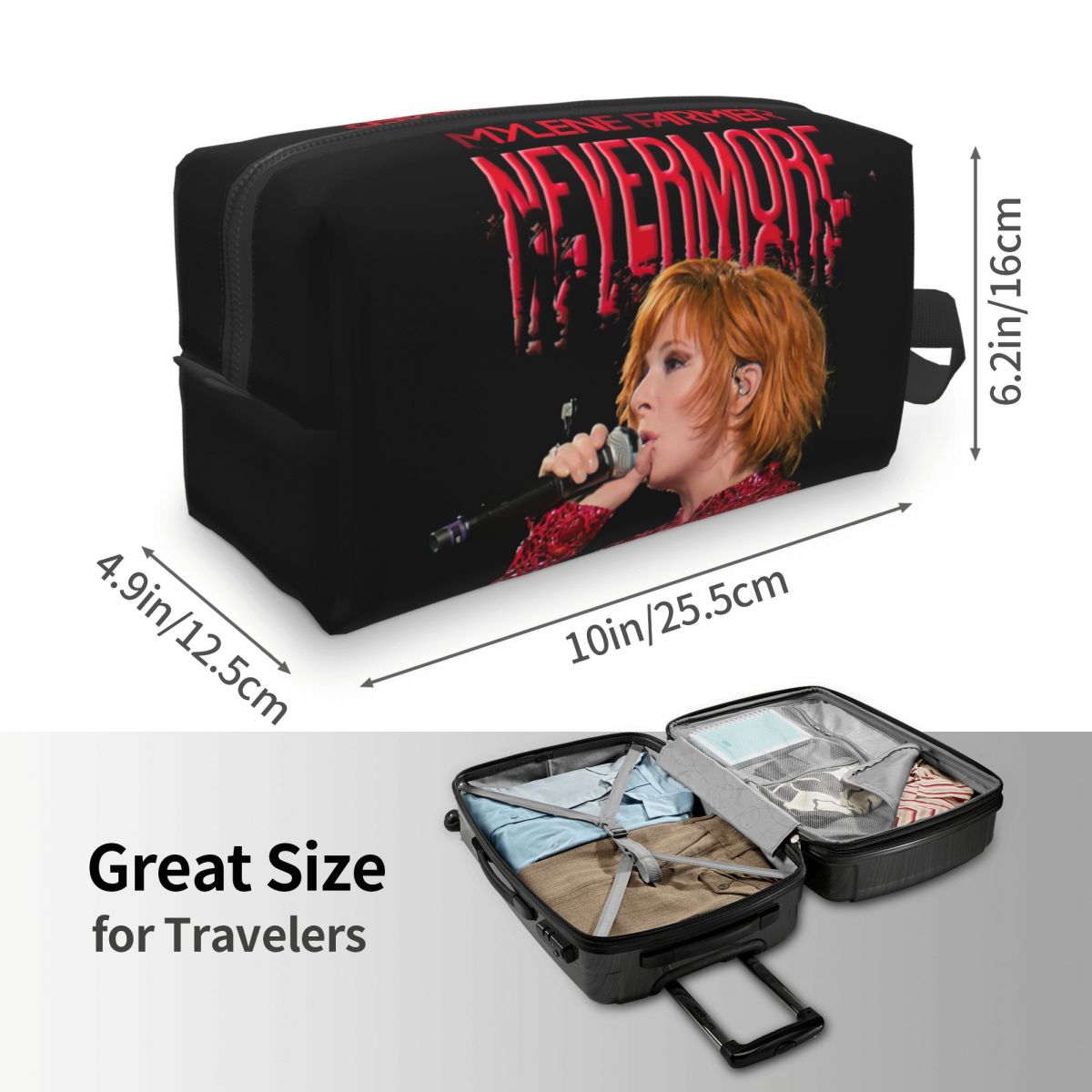 Nevermore Tour Mylene Farmer K - Women Bags Farmers ulasan dan harga