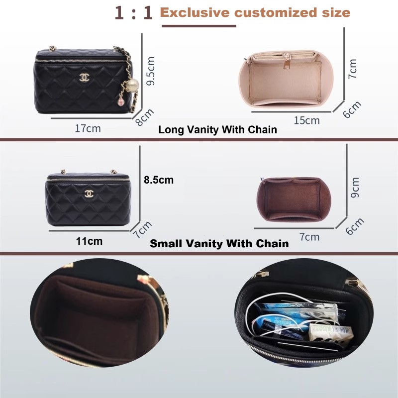 Organizer Tas Felt Insert untu - Women Vanity Bags ulasan dan harga