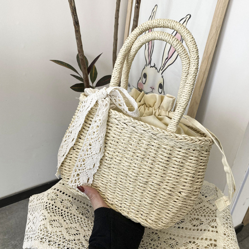 Tas Tangan Serut Anyaman Jeram - Women'S Bags Holiday ulasan dan harga