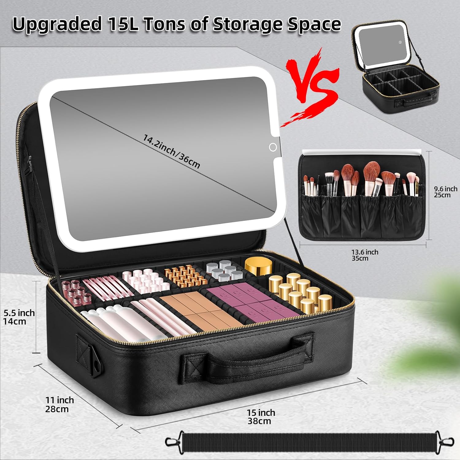 Tas Makeup Portabel untuk Perj - Women Vanity Bags ulasan dan harga