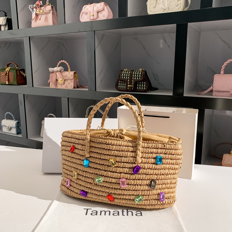 Tas tangan buatan tangan anyam - Women'S Bags Holiday ulasan dan harga