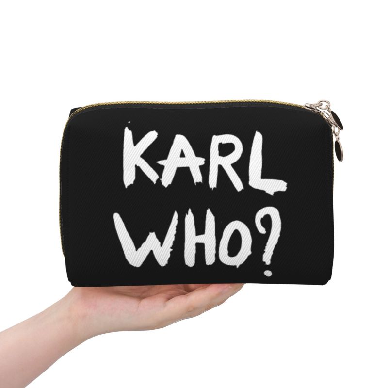 Karl Who Print Tas Makeup Kuli - Women'S Karl Bags ulasan dan harga