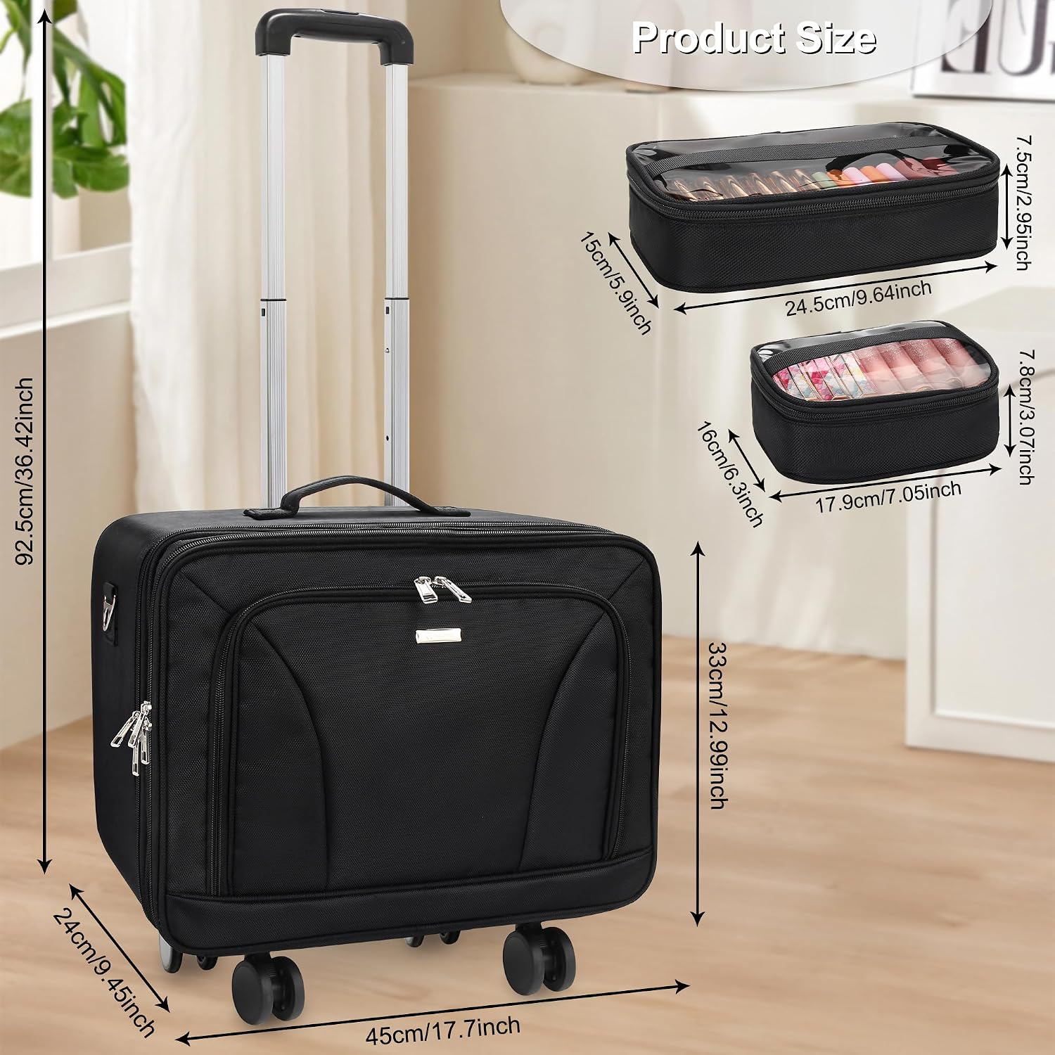 Koper Rias Perjalanan Beroda U - Women'S Bag ulasan dan harga
