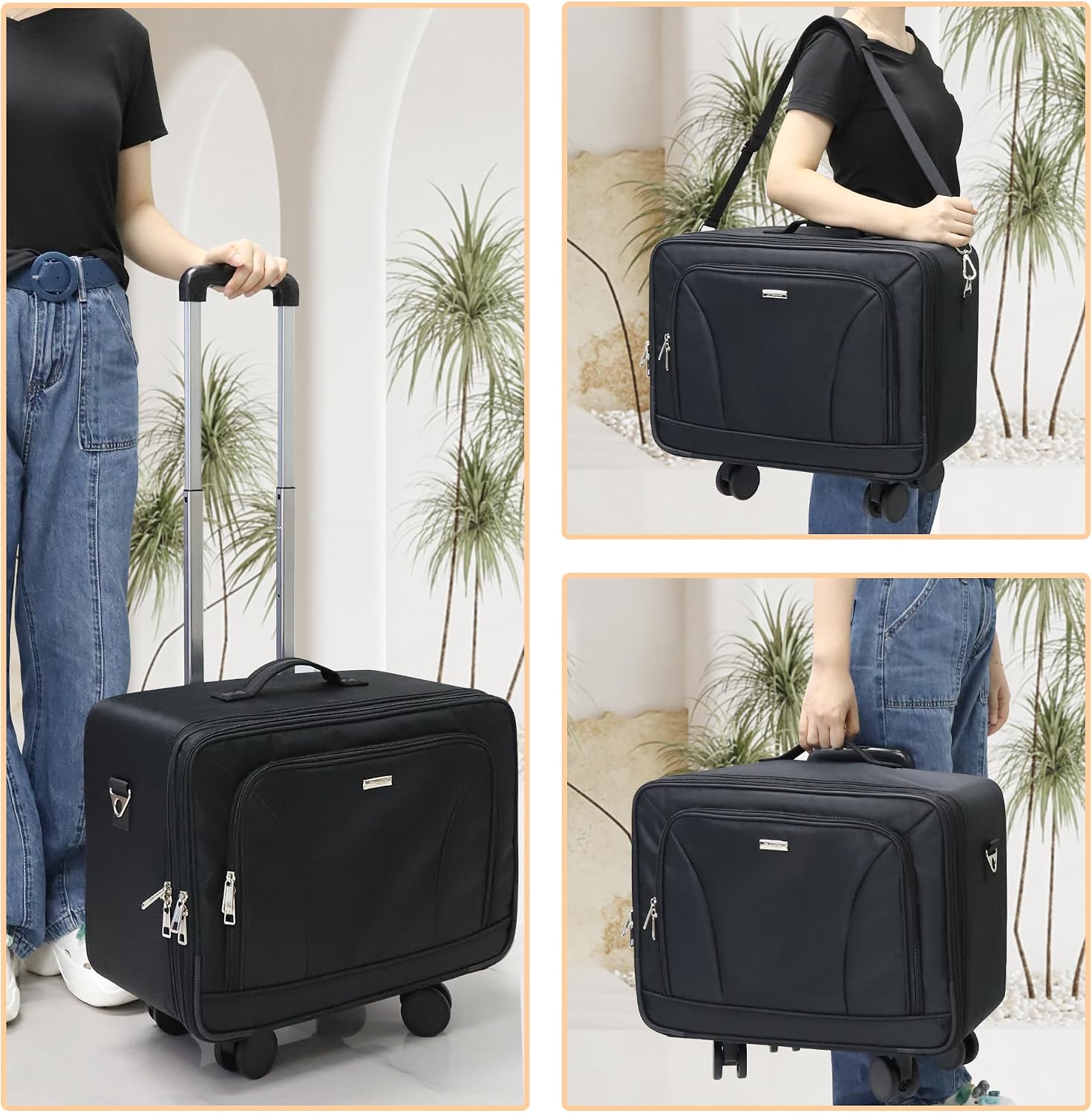 Koper Rias Perjalanan Beroda U - Women'S Bag ulasan dan harga