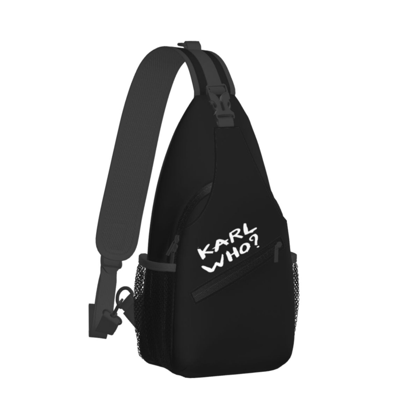 Karl Who Text Pattern Chest Ba - Women'S Karl Bags ulasan dan harga