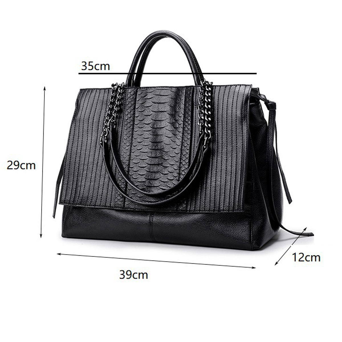 Tas Tote Elegan Dengan Resleti - Women Bags For Work ulasan dan harga
