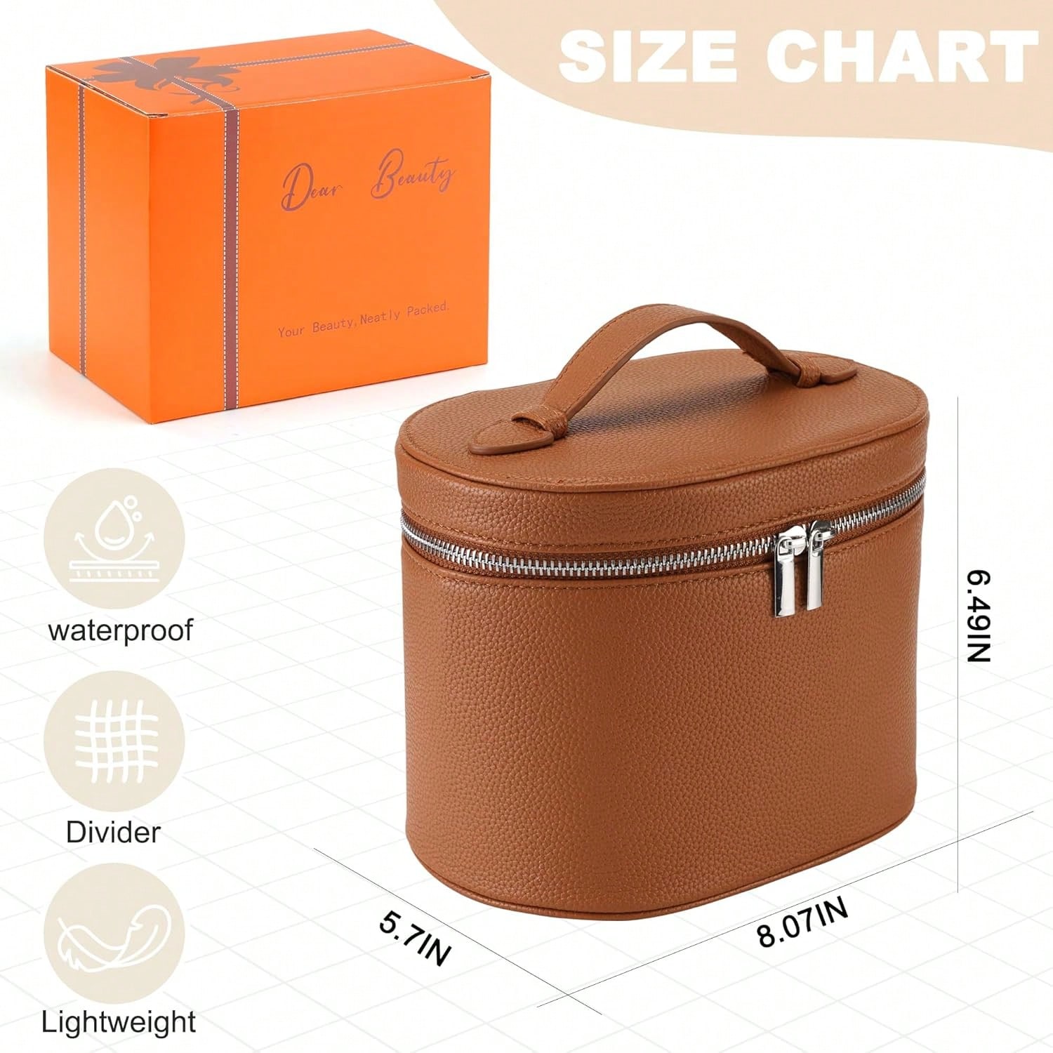 Tas Makeup Travel dengan Sekat - Women Vanity Bags ulasan dan harga