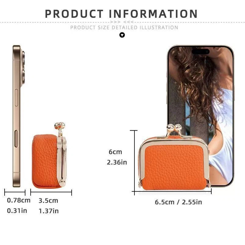 Dompet Koin Kulit Mini – denga - Women Bags Gold ulasan dan harga