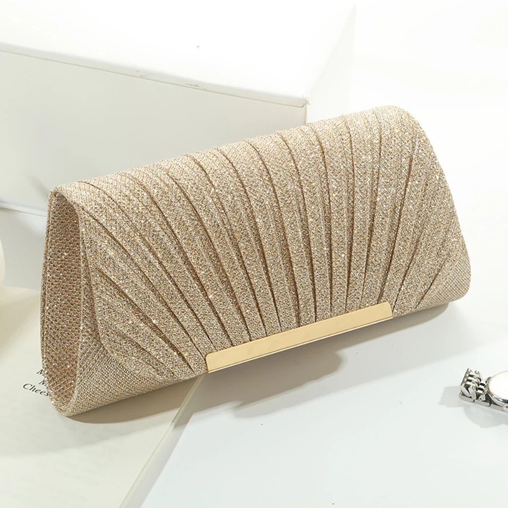 Tas genggam Malam Wanita Dompe - Women Bags Gold ulasan dan harga