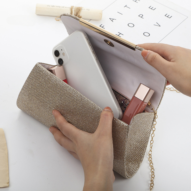 Tas genggam Malam Wanita Dompe - Women Bags Gold ulasan dan harga