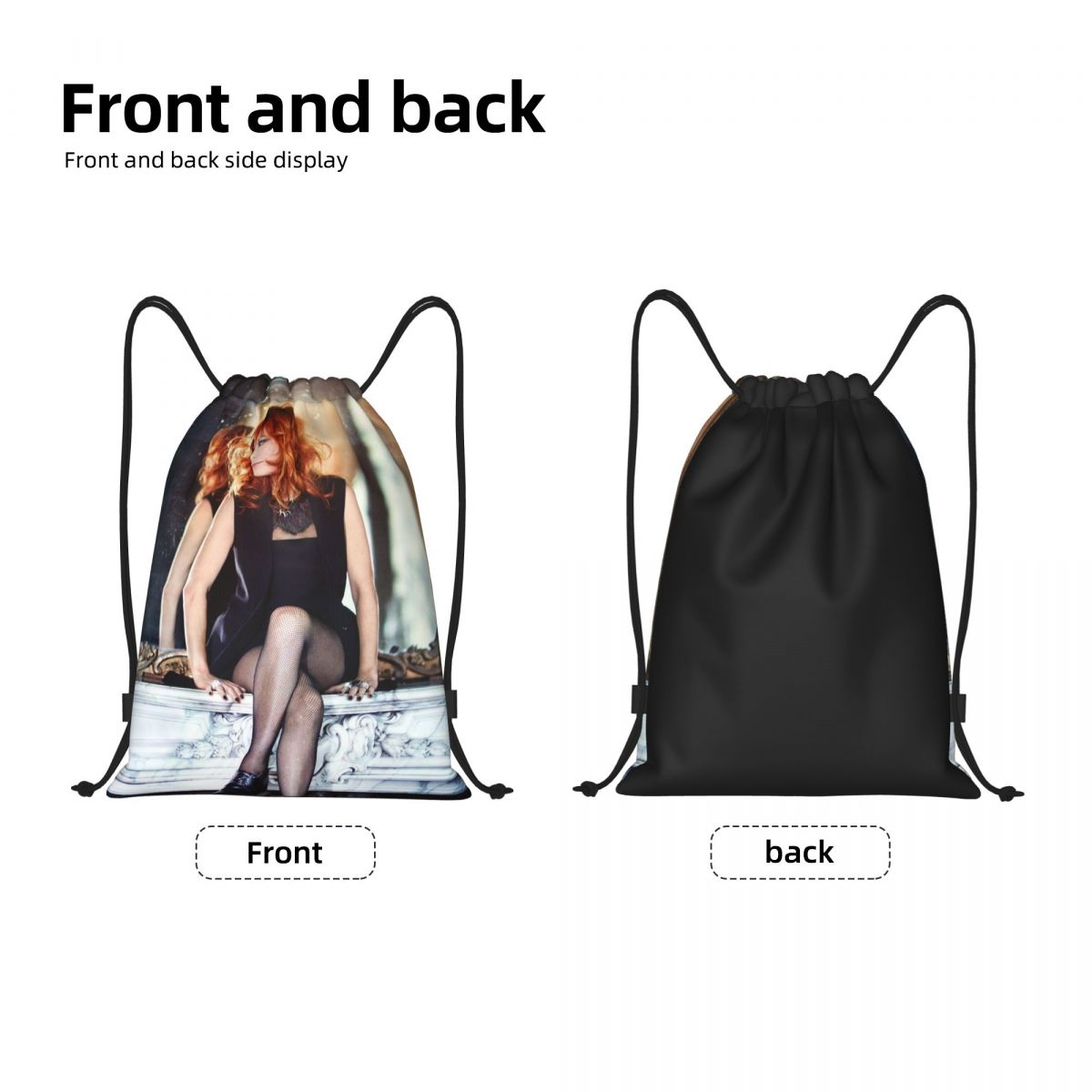 Tas Ransel Serut Mylene Farmer - Women Bags Farmers ulasan dan harga