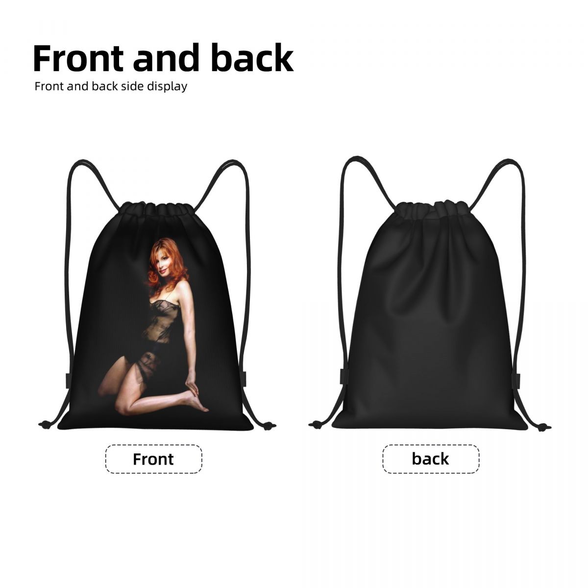 Tas Ransel Serut Mylene Farmer - Women Bags Farmers ulasan dan harga