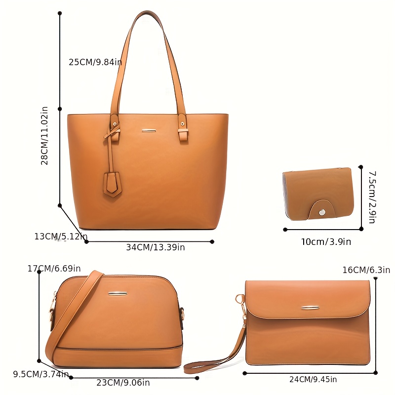 4pcs Set Tas Wanita Fashion Wa - Women Bags For Gift ulasan dan harga